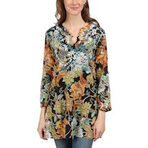 Alternate image Floral Embroidered Blouse
